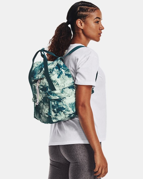 Women's UA Favorite Backpack in Green image number 4